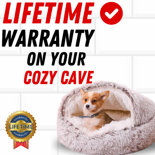 cozy cave - lifetime warranty
